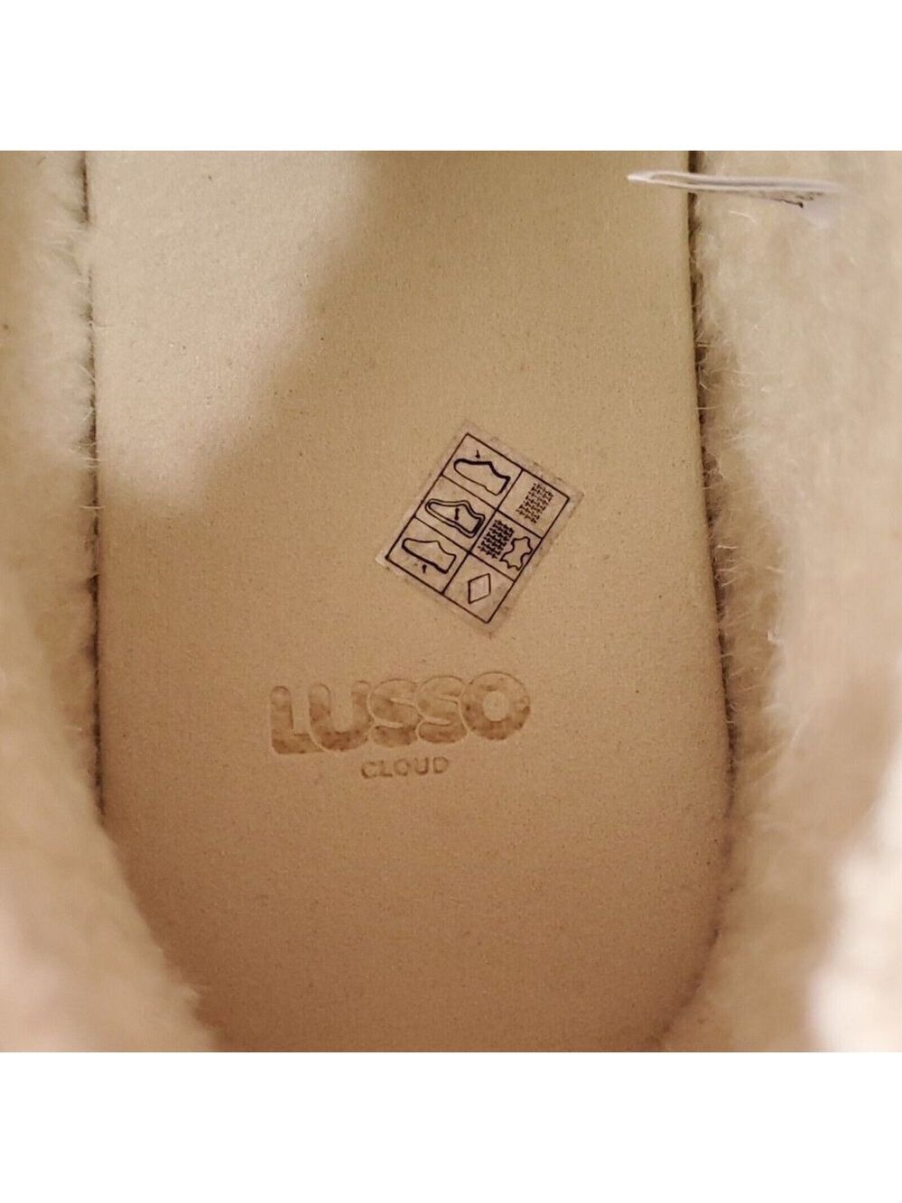 Lusso Cloud Unisex M8 W10 Guru Sherp Gray Waffle Chukka Slip On Slippers Shoes - Picture 8 of 16
